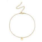 Splendid Round Coin Multilayer Gold Necklace
